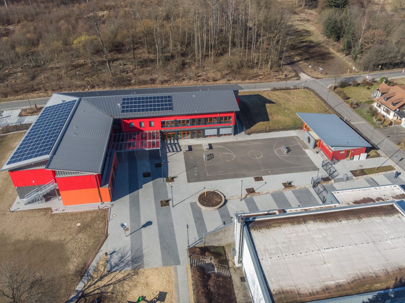  Luftbildaufnahmen – Waldschule Montabaur 